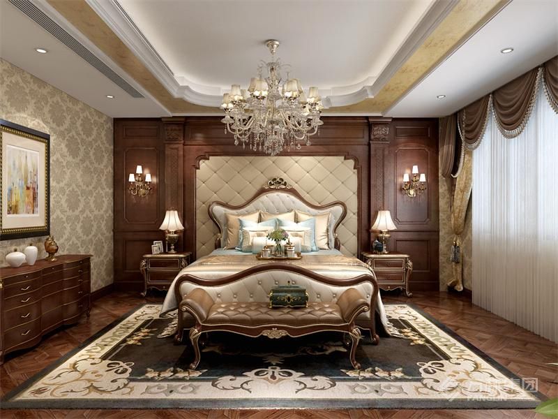 卧室带起居厅，温馨的布置让人倍感放松